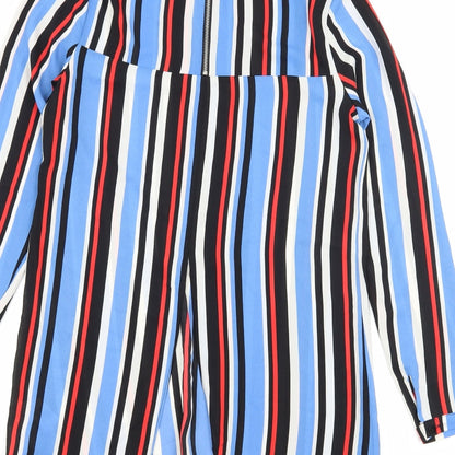 Womens UK Size 4 Atmosphere Blue Basic Blouse