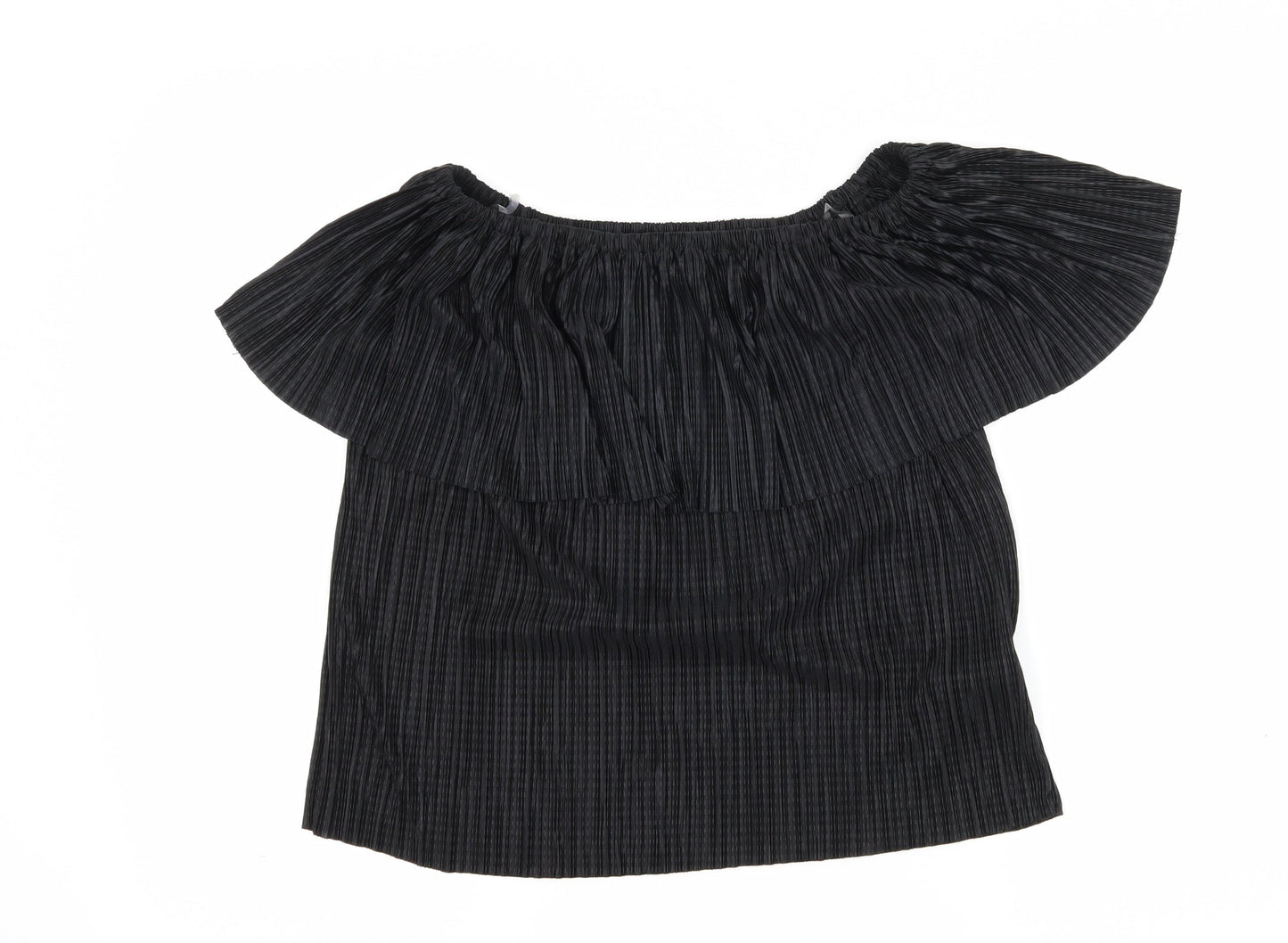 Primark Womens Black   Basic Blouse Size 8