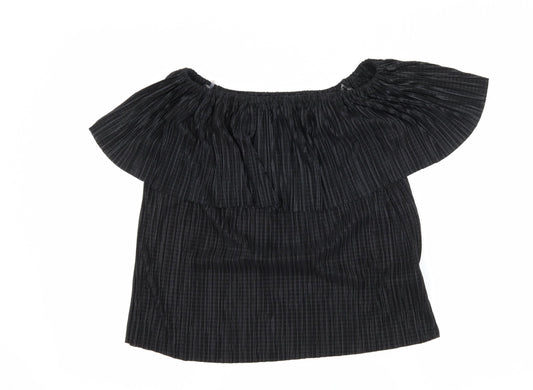 Primark Womens Black   Basic Blouse Size 8