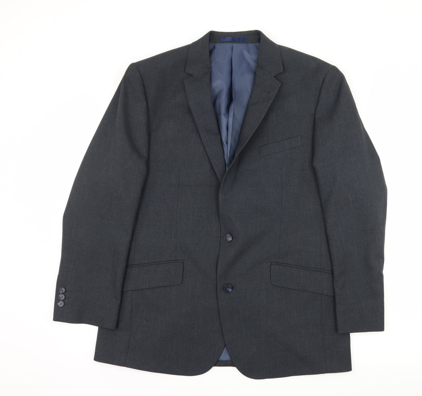 Mens UK Size L Taylor & Wright Regular Blue Suit Jacket