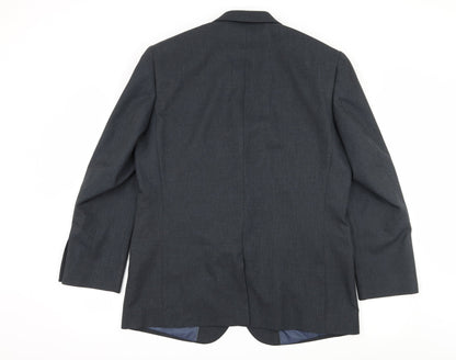 Mens UK Size L Taylor & Wright Regular Blue Suit Jacket