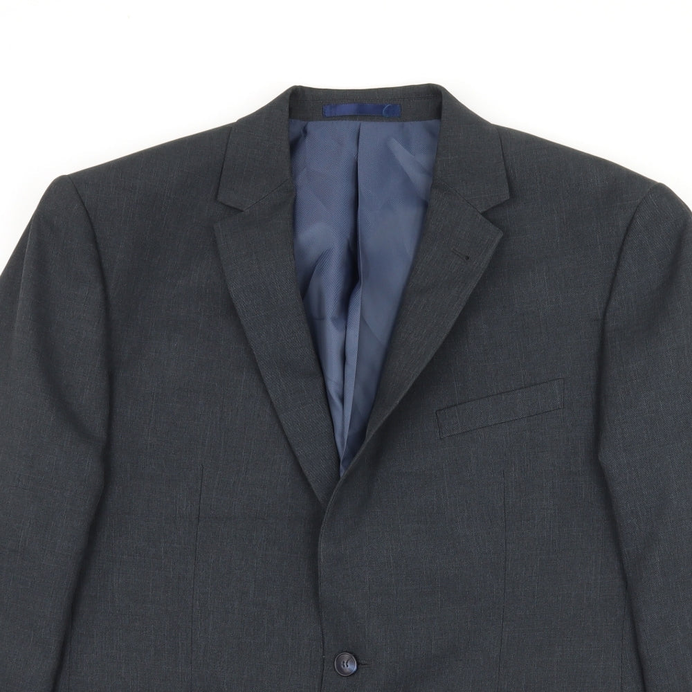 Mens UK Size L Taylor & Wright Regular Blue Suit Jacket
