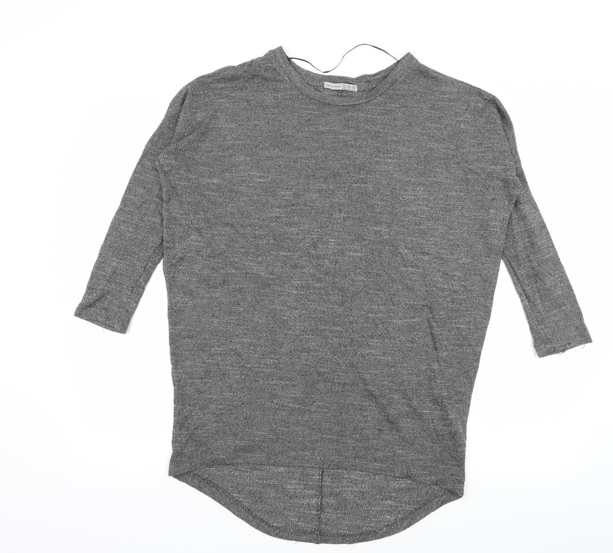 Additional front view of Atmosphere women’s grey knit jumper, size UK 6