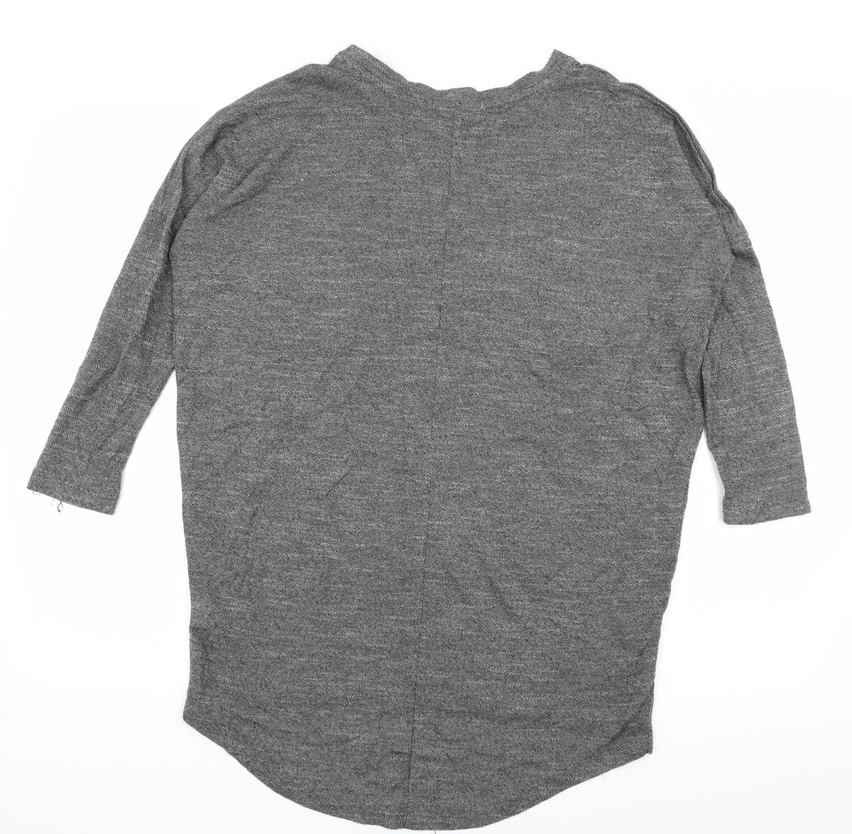 Back view of Atmosphere women’s grey knit jumper, size UK 6