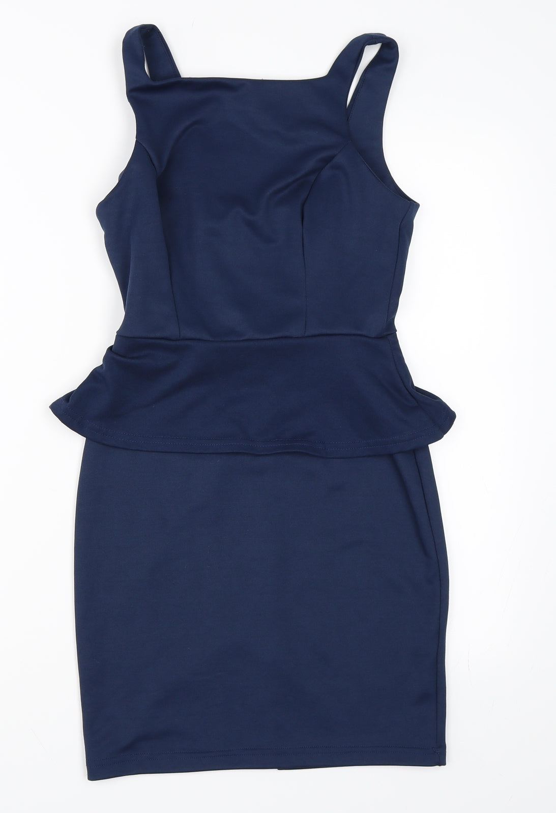 Primark Womens Blue   Pencil Dress  Size 10
