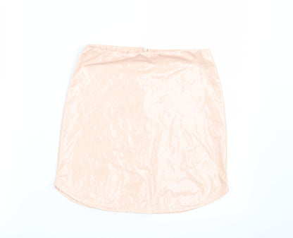 Missguided Womens Pink   Mini Skirt Size 8
