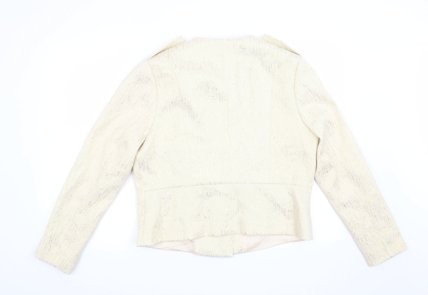 Womens UK Size 16 Definitions Beige Jacket