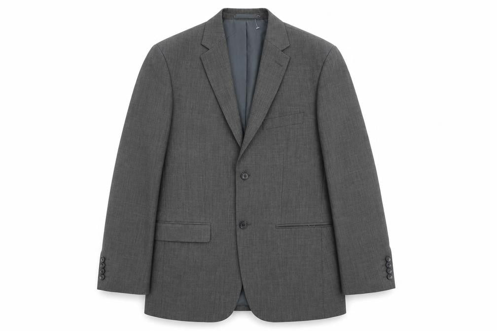 Mens UK Size 38 Greenwoods Regular Grey Suit Jacket