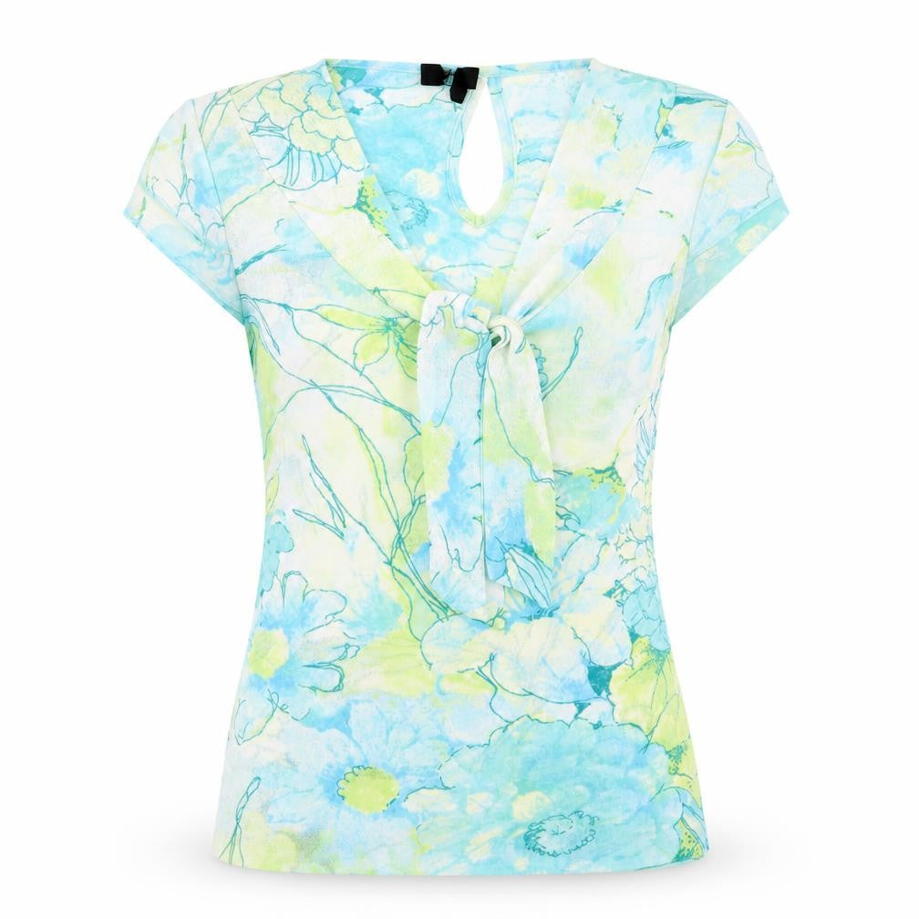 Womens UK Size 12 Preworn Blue Basic Blouse