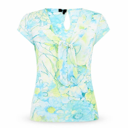 Womens UK Size 12 Preworn Blue Basic Blouse