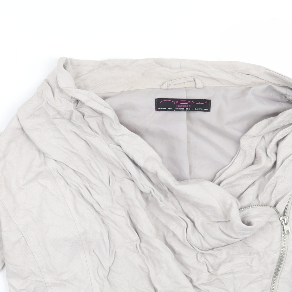 New Look Womens Beige   Jacket  Size 12