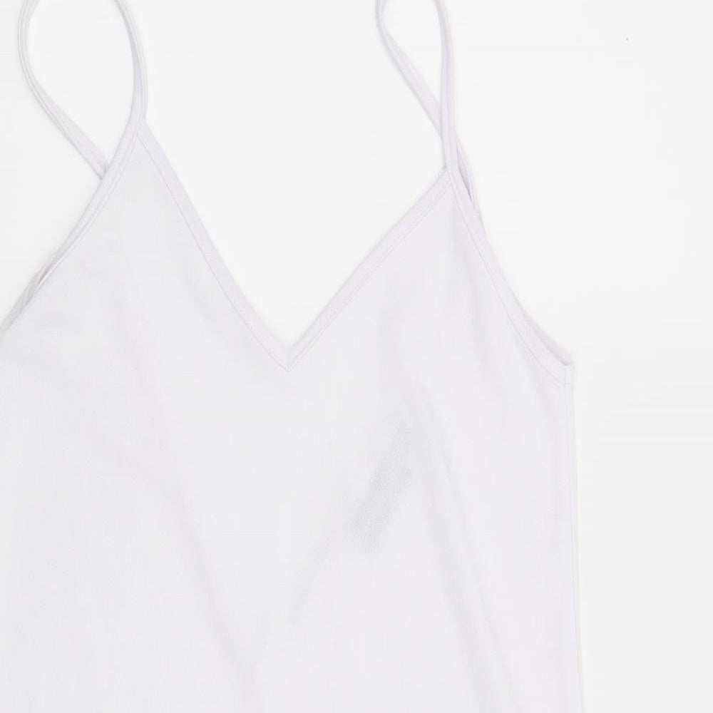 Pretty Little Thing Womens White   Skater Dress  Size 6