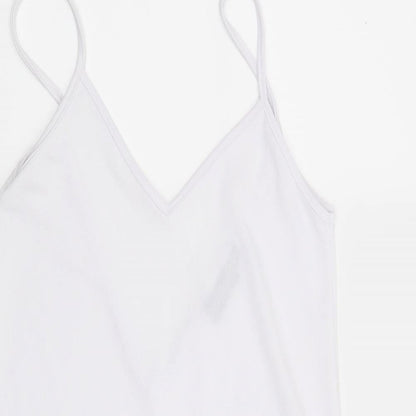 Pretty Little Thing Womens White   Skater Dress  Size 6