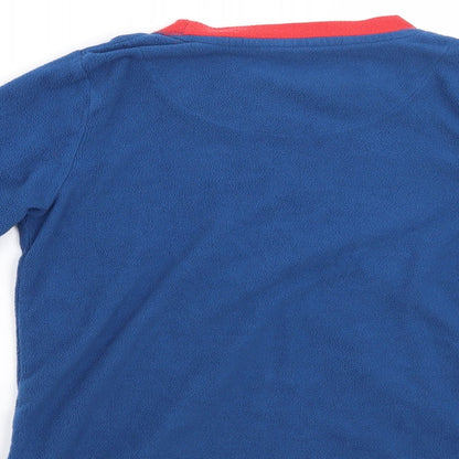 Rebel Boys Blue Solid   Pyjama Top Size 6-7 Years  - Dinosaur
