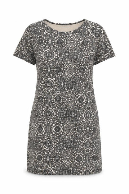 Boohoo Womens Black Geometric  Bodycon  Size 10
