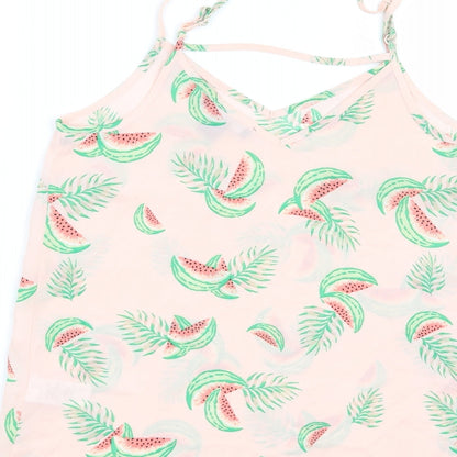 Primark Womens Pink   Basic Blouse Size 6  - Watermelon