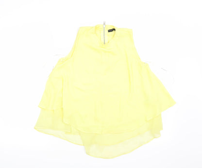 Atmosphere Womens Yellow    Blouse Size 6