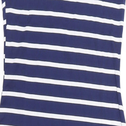 SheIn Womens Blue Striped  Shift  Size S