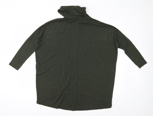 Apricot Womens Green  Jersey Pullover Jumper Size S