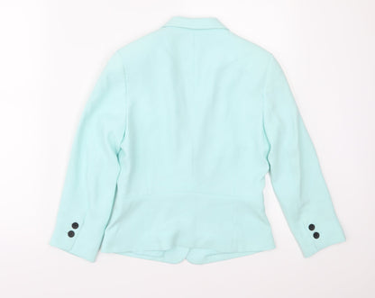 Womens UK Size S Bershka Green Jacket