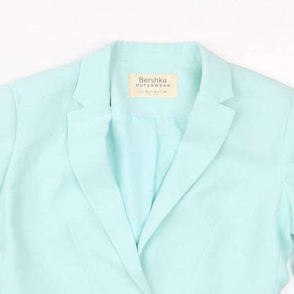 Womens UK Size S Bershka Green Jacket