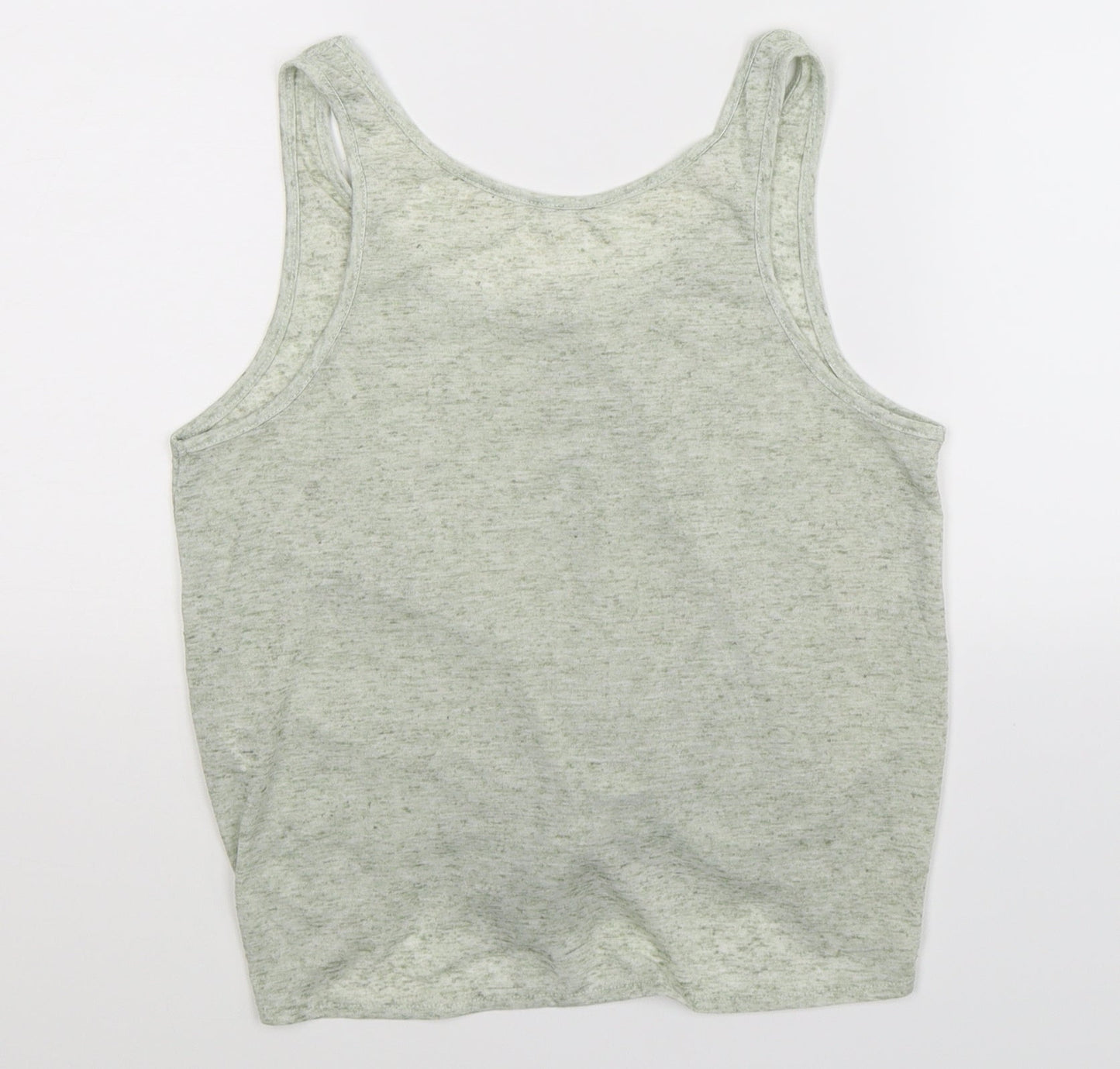 Womens UK Size 8 Atmosphere Grey Basic Tank