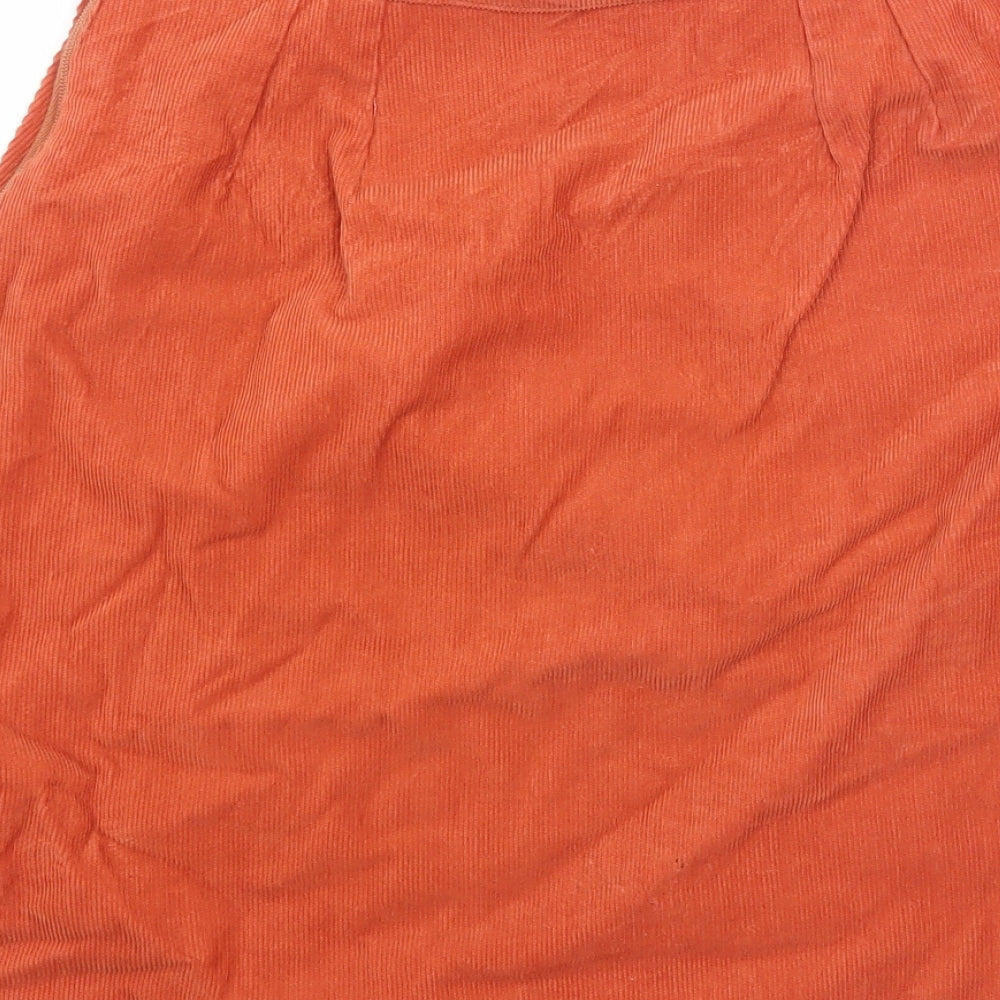 Womens UK Size 12 Preworn A-Line Corduroy Skirt