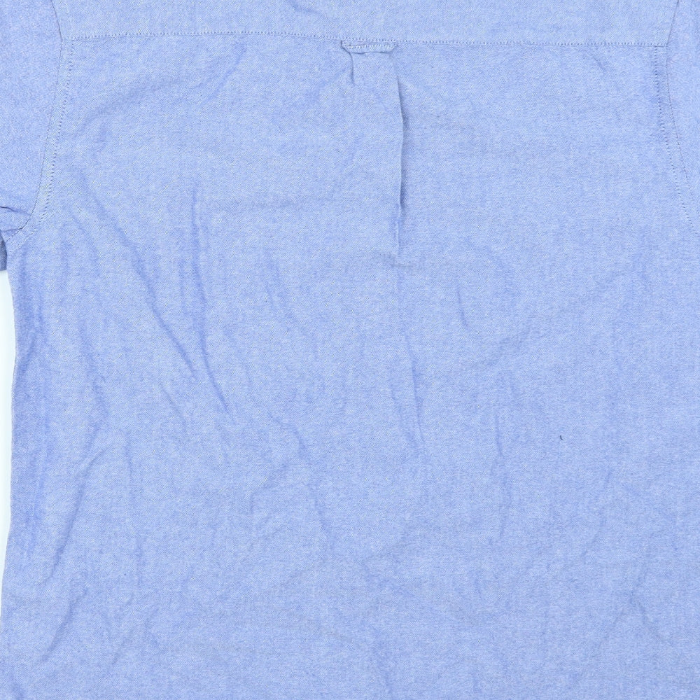 Primark Mens Blue    Button-Up Size S
