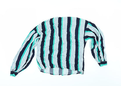 Womens UK Size L Sinsay Multicoloured Tunic Blouse