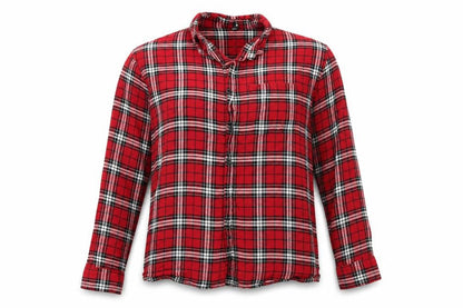 Womens UK Size 14 Divided by H&M Red Kimono Button-Up