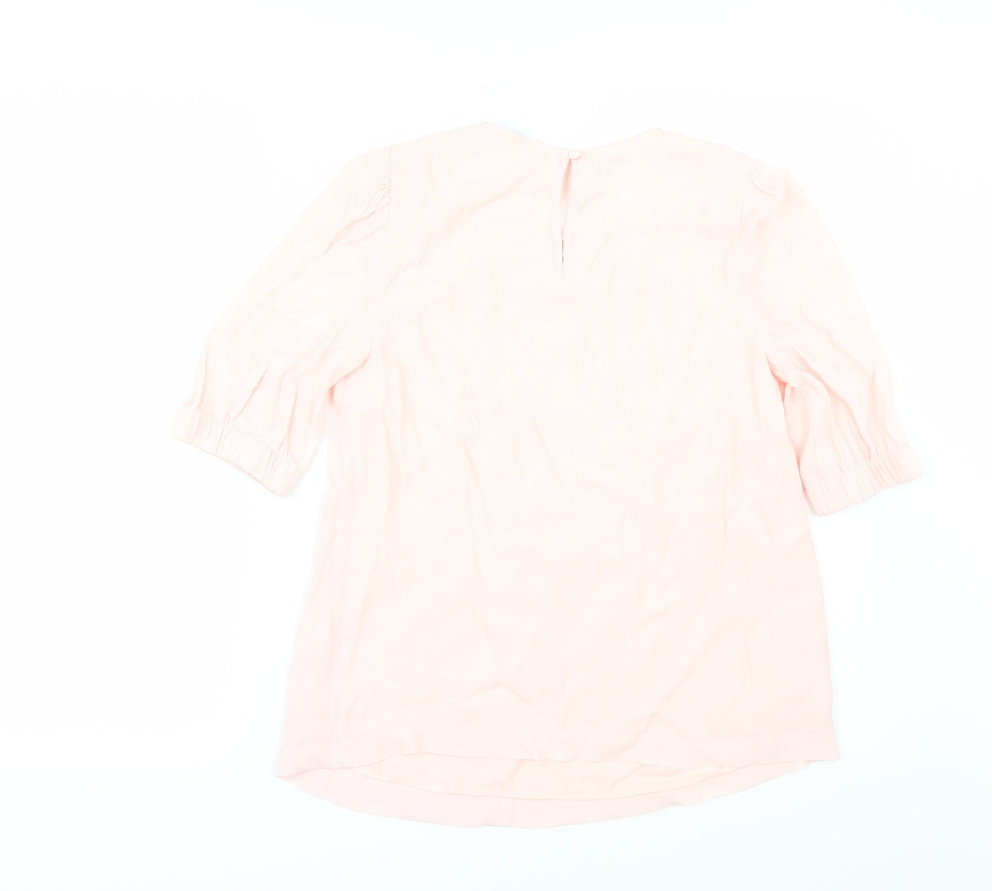 Womens UK Size 8 Marks and Spencer Pink Tunic Blouse