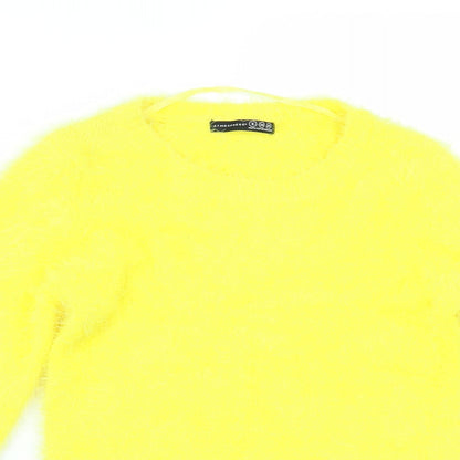 Primark Womens Yellow   Pullover Jumper Size 6