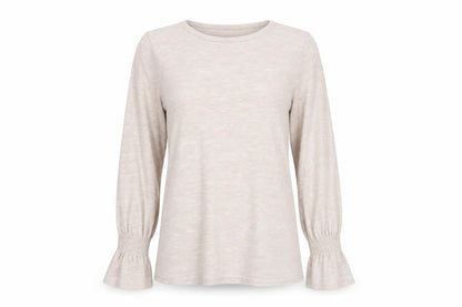 Front view of Primark women’s pink jumper, size UK 8