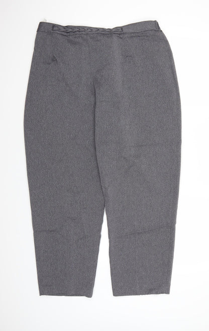 Berkertex Womens Grey   Trousers  Size 20 L27 in