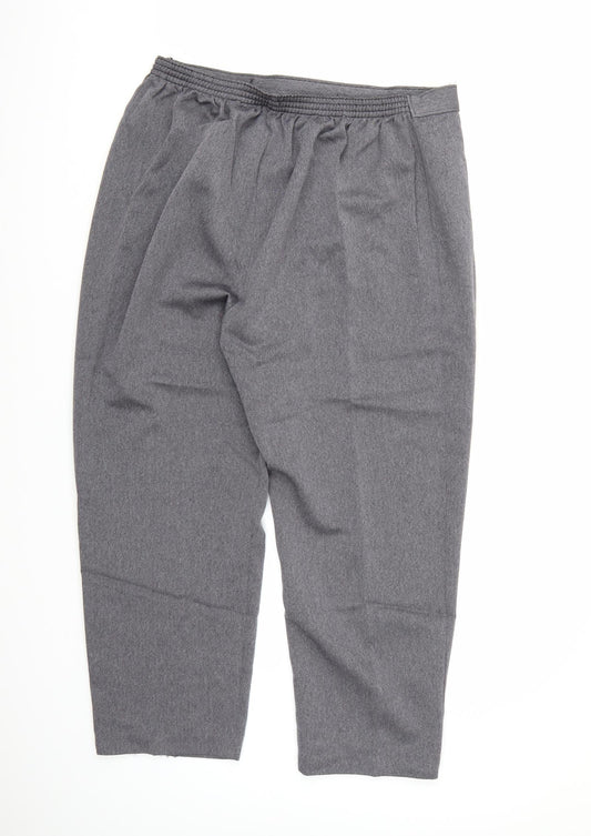 Berkertex Womens Grey   Trousers  Size 20 L27 in