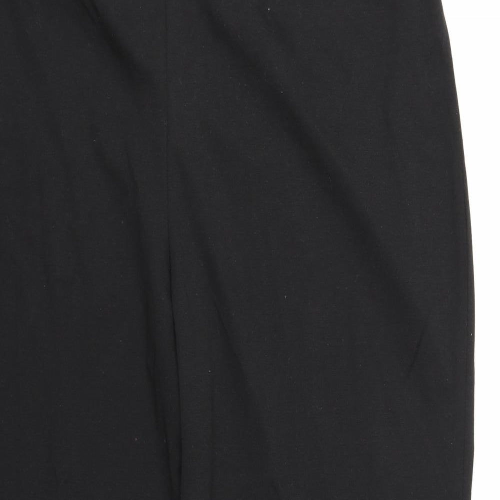 Wardrobe Essentials Womens Black   Jogger Trousers Size 18 L26 in