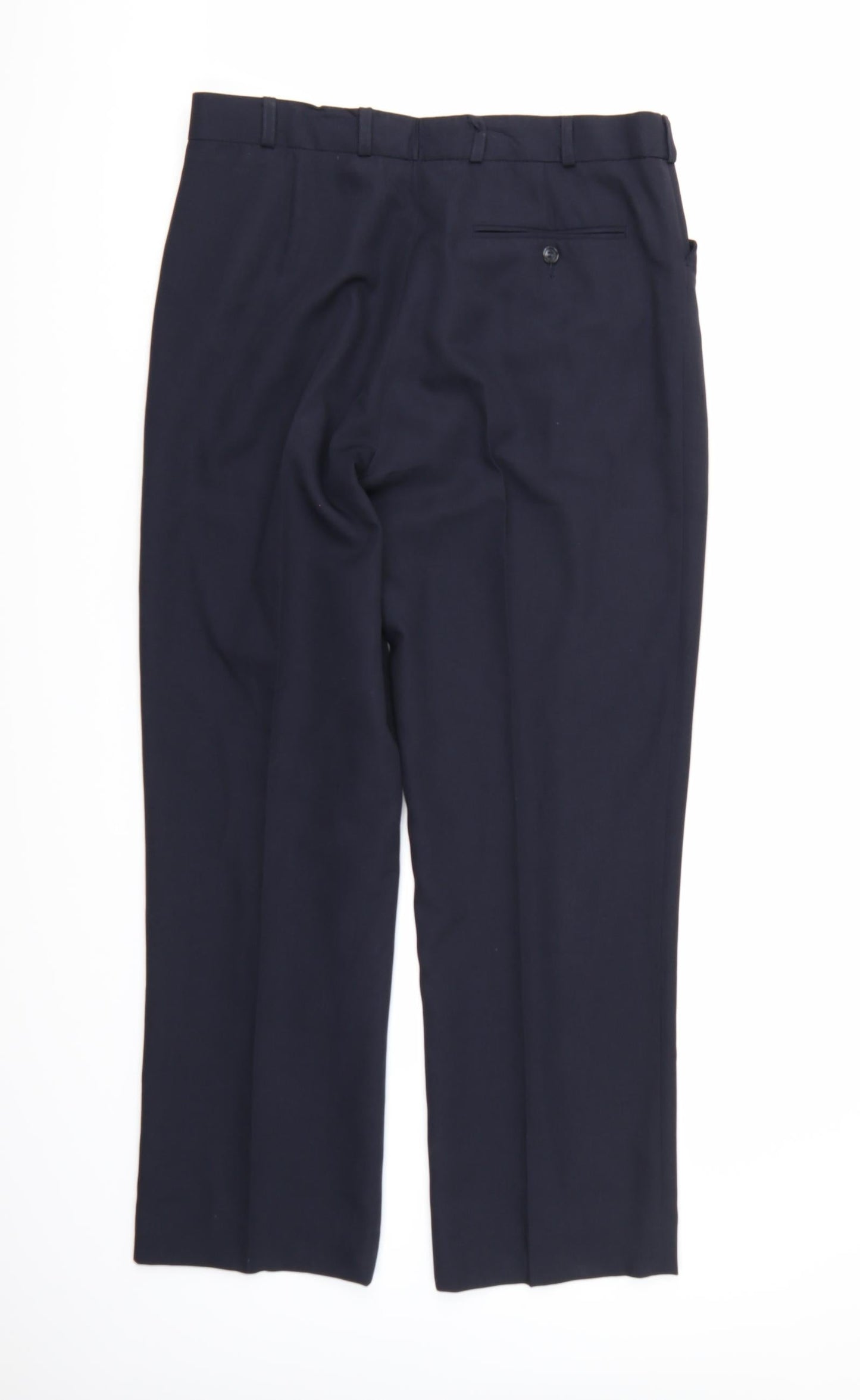 Oliver Stead Mens Blue  Rayon Trousers   L29 in