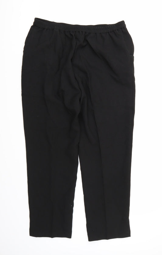 Womens UK Size 16 Julipa Regular Fit  Black Trousers