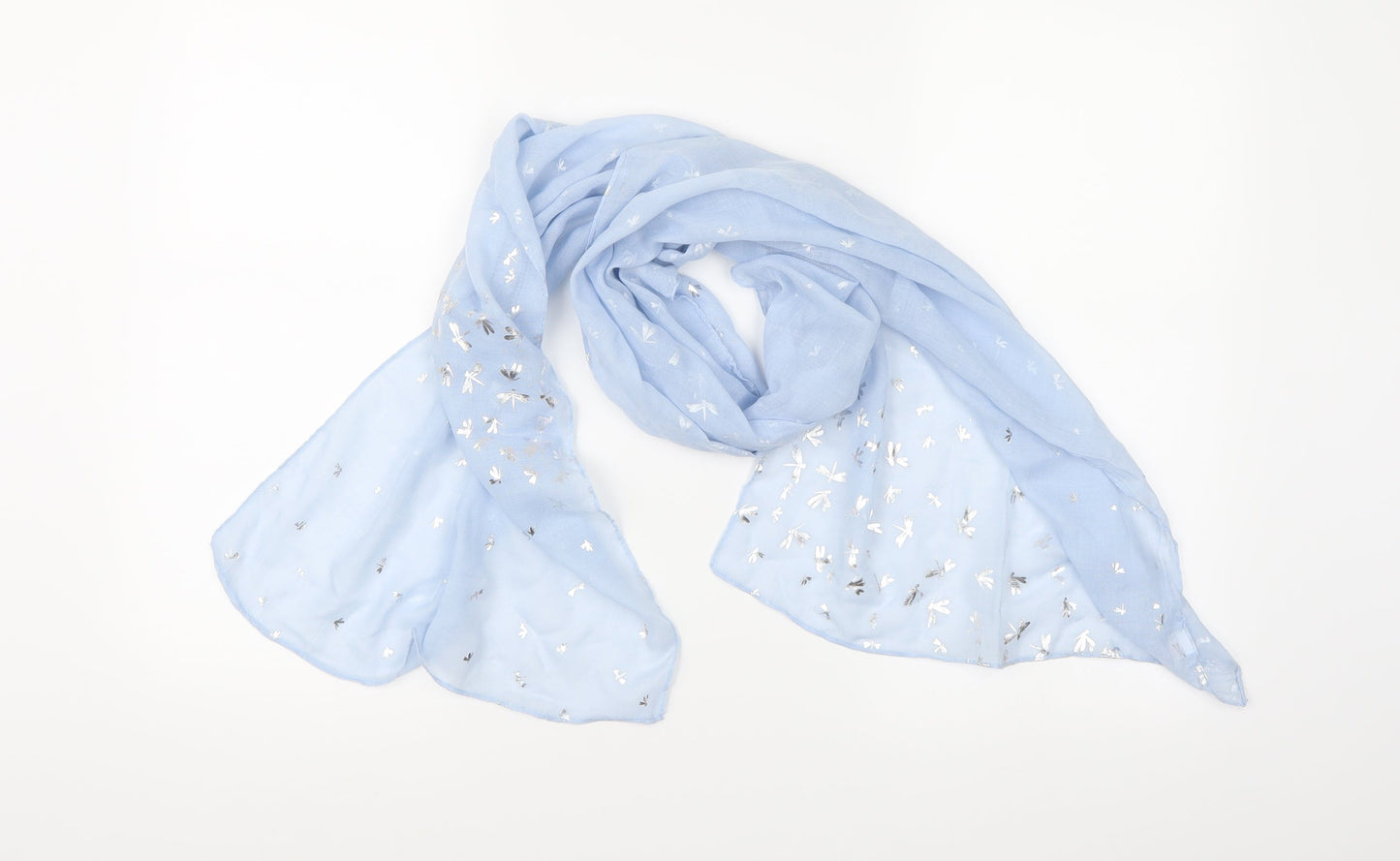 Preworn Womens Blue    Scarf