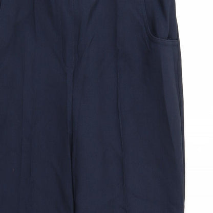 Womens UK Size 18 Julipa Regular Fit  Blue Trousers