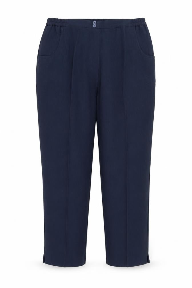 Womens UK Size 18 Special Collection Regular Fit  Blue Trousers