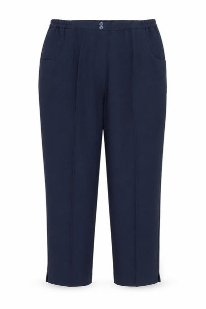 Womens UK Size 18 Special Collection Regular Fit  Blue Trousers