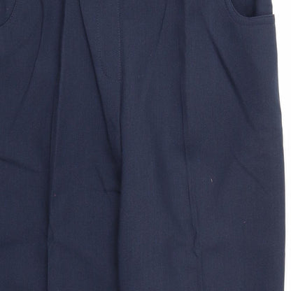 Womens UK Size 18 Special Collection Regular Fit  Blue Trousers
