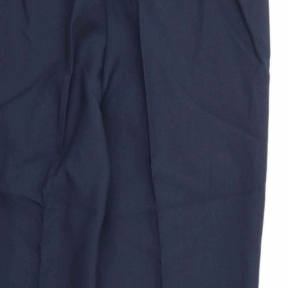 Womens UK Size 18 Special Collection Regular Fit  Blue Trousers