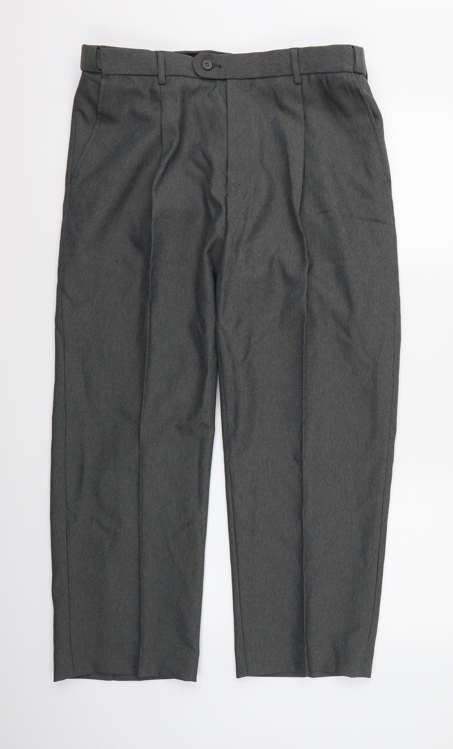 Taylor & Reece Mens Grey  Rayon Trousers   L26 in