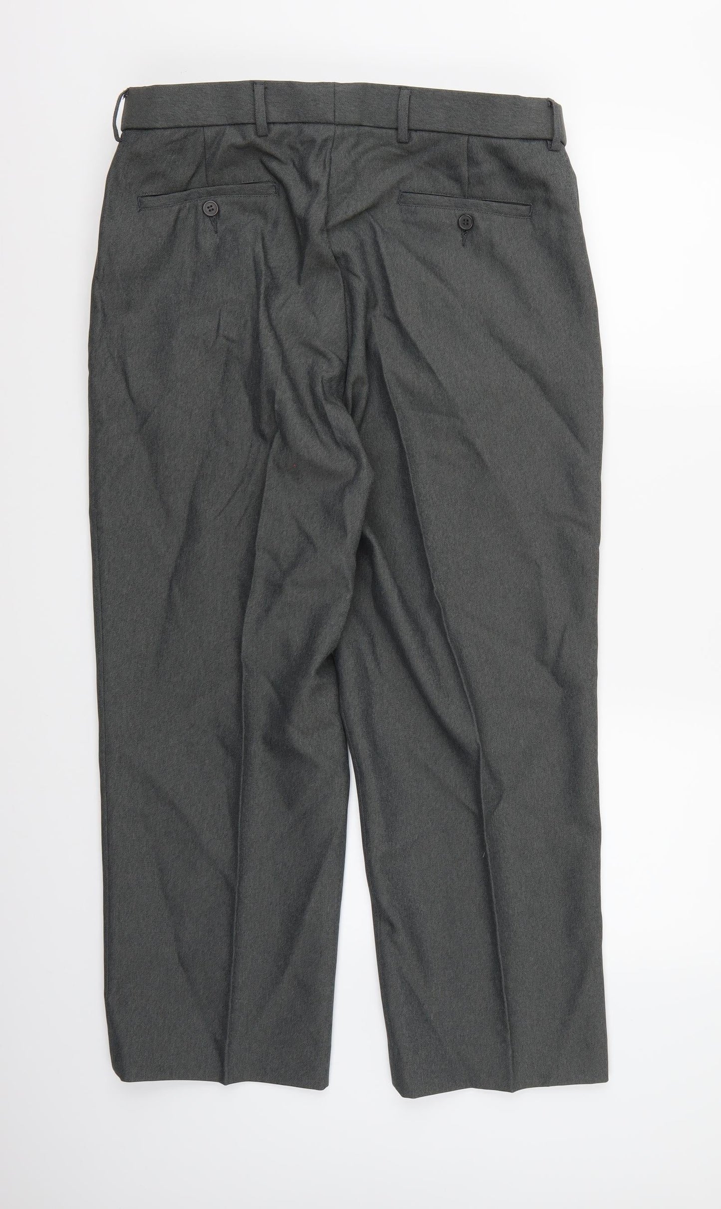 Taylor & Reece Mens Grey  Rayon Trousers   L26 in