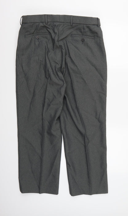 Taylor & Reece Mens Grey  Rayon Trousers   L26 in