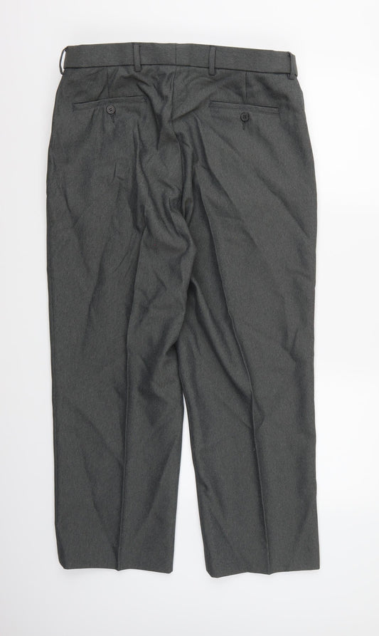 Taylor & Reece Mens Grey  Rayon Trousers   L26 in