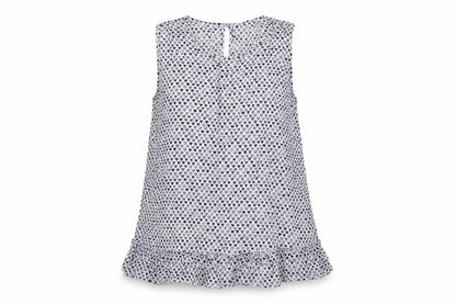 Womens UK Size S Preworn White Camisole Tank