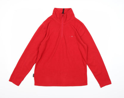 Granite Outdoors Womens Red  Fleece Jacket  Size S